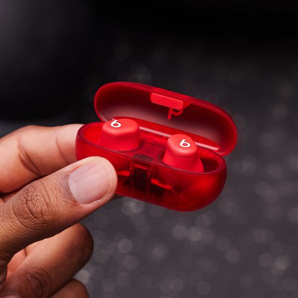 Beats Auricolari wireless Solo Buds - Auricolari Bluetooth in-ear - Transparent Red