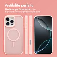 imoshion Cover posteriore Color Guard con MagSafe Apple iPhone 16 Pro - Rosa chiaro