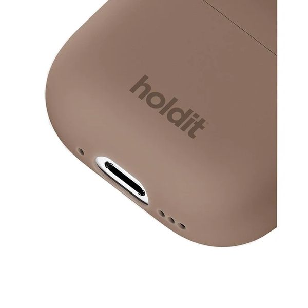 Holdit Custodia Silicone Apple AirPods 4 - Mocha Brown