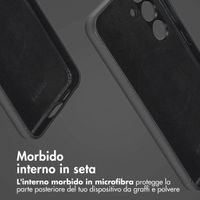 Accezz Cover in Pelle con MagSafe Samsung Galaxy S24 - Onyx Black