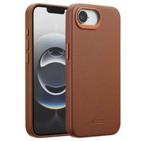 Accezz Cover in Pelle con MagSafe Apple iPhone 17e / 16e - Sienna Brown