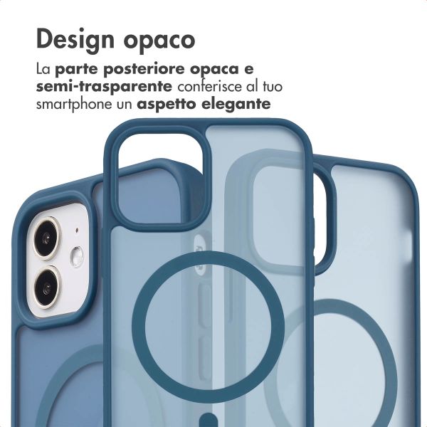 imoshion Cover posteriore Color Guard con MagSafe Apple iPhone 12 (Pro) - Blu scuro