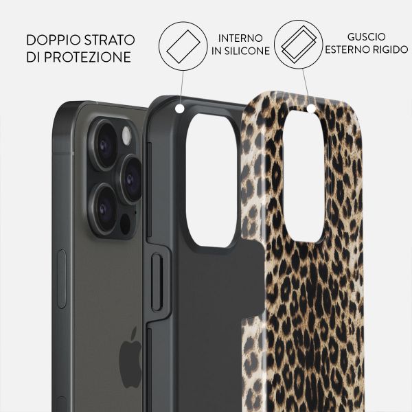 Burga Cover Posteriore Resistente Apple iPhone 15 Pro - Player
