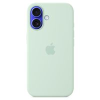 Apple Cover Posteriore in Silicone con MagSafe Apple iPhone 16 - Aquamarine