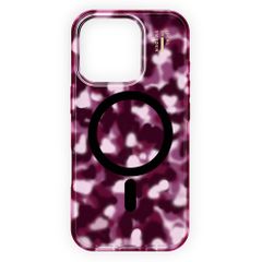 iDeal of Sweden Cover Trasparente con MagSafe Apple iPhone 16 Pro - Cherry Crush