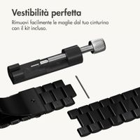 imoshion Cinturino in acciaio Apple Watch | 44/45/46/49 mm - Nero