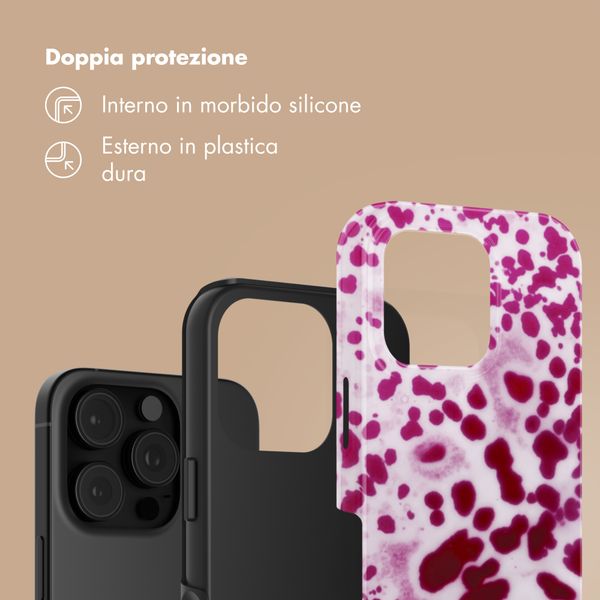 Selencia Cover Posteriore Vivid Apple iPhone 16 Pro - Cosmic Orchid