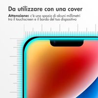 Accezz Vetro temperato, confezione da 2 Apple iPhone 13 Pro Max / 14 Plus