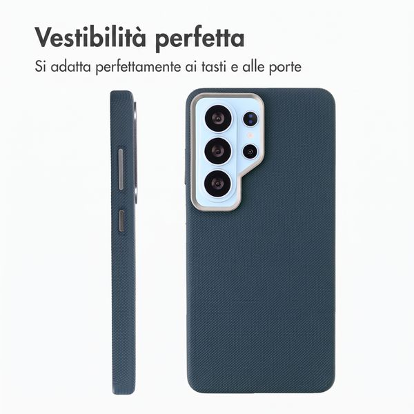 Accezz Cover Mesh con MagSafe Samsung Galaxy S26 Ultra - Blu scuro