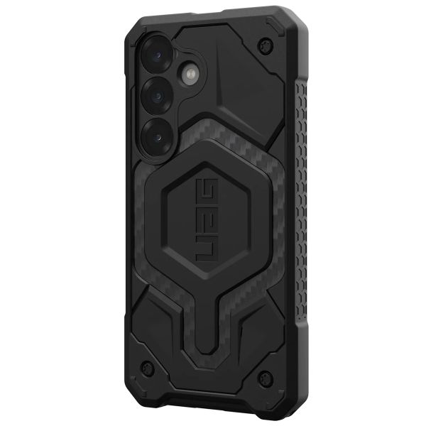 UAG Cover Posteriore Monarch Pro Samsung Galaxy S25 - Carbon Fiber