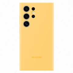 Samsung Cover originale in silicone Samsung Galaxy S24 Ultra - Yellow
