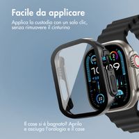 imoshion Cover rigida integrale Apple Watch Ultra / Ultra 2 / Ultra 3 - 49 mm - Nero