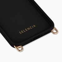 Selencia Cover posteriore Rivièra con MagSafe con ganci rimovibili Samsung Galaxy A17 (5G) / (4G) - Velvet Black