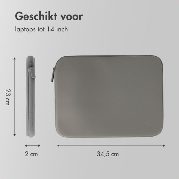 Accezz Cover laptop 13-14 pollici - Slate Gray