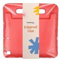 imoshion Cover Antishoc Speciale Bambini con Manico iPad 10.2 (2019 / 2020 / 2021) - Rosso