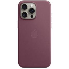Apple Cover Posteriore FineWoven con MagSafe Apple iPhone 15 Pro Max - Mulberry