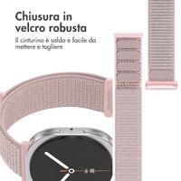 imoshion Cinturino in nylon Samsung Galaxy Watch 9 (40/44mm) / Watch 8 (40/44mm) / Classic (46mm) - Light Pink
