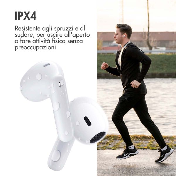 imoshion Aura Earbuds - Auricolari wireless - Auricolari Bluetooth wireless - Bianco