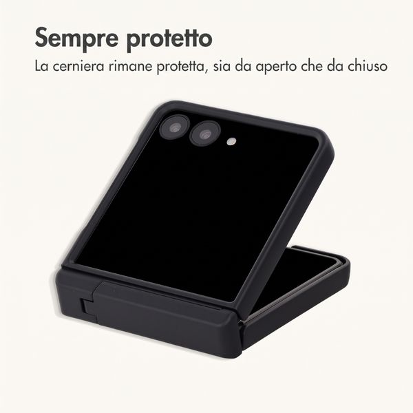 imoshion Color Backcover con supporto Samsung Galaxy Z Flip 8 - Nero
