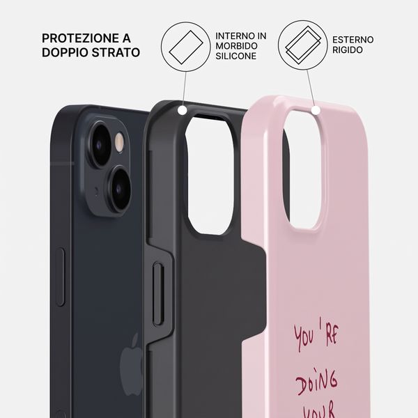 Burga Cover Posteriore Resistente con MagSafe Apple iPhone 15 - Your Best