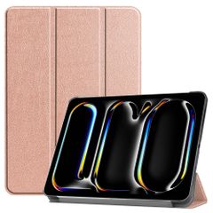 imoshion Cover a libro Trifold Apple iPad Pro 13 (2025) M5 / (2024) M4 - Oro rosa