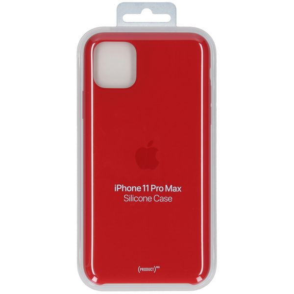 Apple Cover in Silicone Apple iPhone 11 Pro Max - (Product) Red