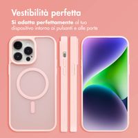 imoshion Cover posteriore Color Guard con MagSafe Apple iPhone 14 Pro Max - Rosa chiaro