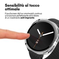 imoshion Cover rigida integrale Samsung Galaxy Watch 8 (44 mm) - Trasparente