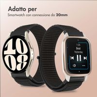 imoshion Cinturino in nylon  - Attacco universale 20 mm - Nero