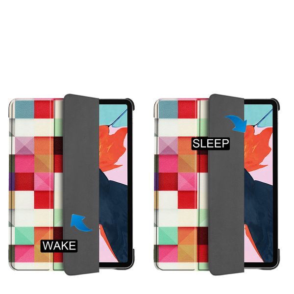 imoshion Cover Trifold Design Apple iPad Air 11 pollici (2026) M4 / (2025) M3 / (2024) M2 / Air 5 (2022) / Air 4 (2020) - Various Colors