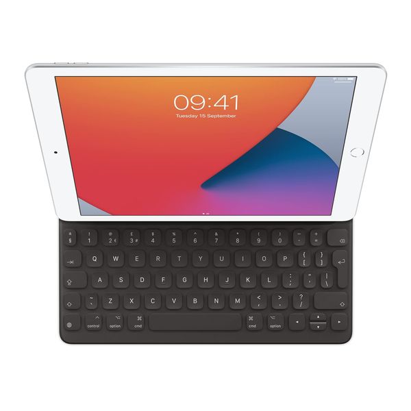 Apple Smart Folio Keyboard Apple iPad 9 (2021) 10.2 / iPad 8 (2020) 10.2 / iPad 7 (2019) 10.2 / Air 3 (2019) / Pro 10.5 (2017) - QWERTY / UK - Nero