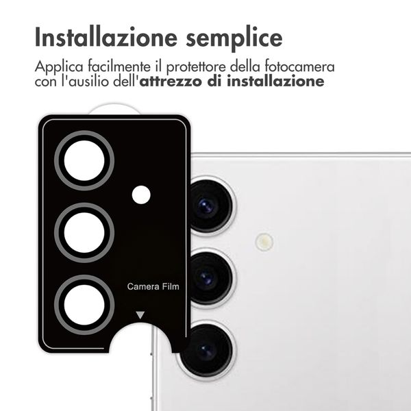 imoshion 2 Pack protezione lente fotocamera Samsung Galaxy S24 Plus - Nero