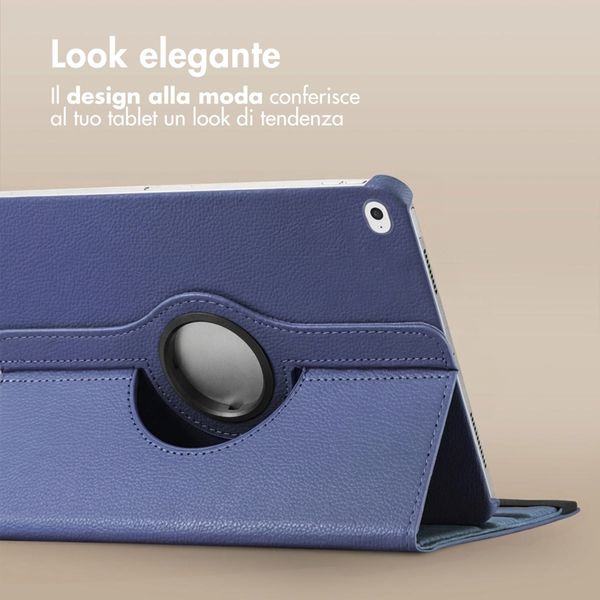 imoshion Cover Girevole a 360° Apple iPad Air 2 (2014) / Air 1 (2013) - Blu scuro
