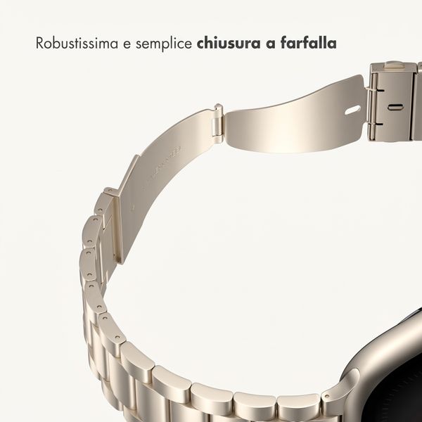imoshion Cinturino in acciaio Apple Watch | 38/40/41/42 mm - Starlight