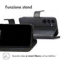 imoshion Cover a libro di Lusso Samsung Galaxy S26 FE - Nero