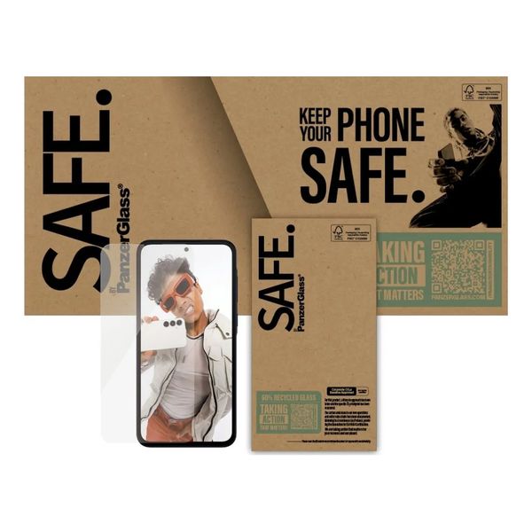 SAFE by PanzerGlass Protezione schermo Ultra Wide-Fit in confezione originale Samsung Galaxy A36
