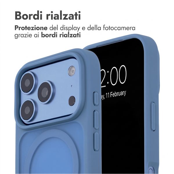 imoshion Cover posteriore Color Guard con MagSafe Apple iPhone 18 Pro Max / 17 Pro Max - Azzurro