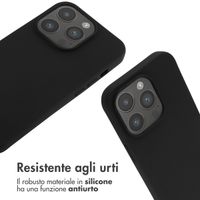 imoshion Cover in Silicone con Cordino Apple iPhone 14 Pro - Nero