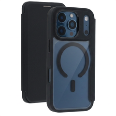 imoshion Bookcase trasparente con MagSafe Apple iPhone 17 Pro - Nero