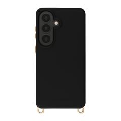 Selencia Cover posteriore Rivièra con MagSafe con ganci rimovibili Samsung Galaxy S26 - Velvet Black