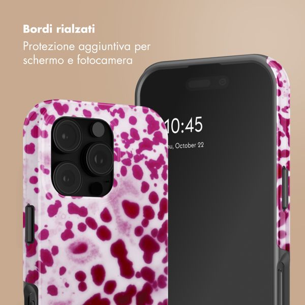 Selencia Cover posteriore Vivid con MagSafe Apple iPhone 16 Pro Max - Cosmic Orchid
