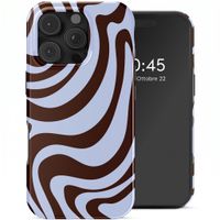 Selencia Cover posteriore Vivid con MagSafe Apple iPhone 16 Pro Max - Dream Swirl Chocolate