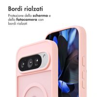 imoshion Cover posteriore Color Guard con MagSafe Google Pixel 9 / 9 Pro / 10 / 10 Pro - Rosa chiaro