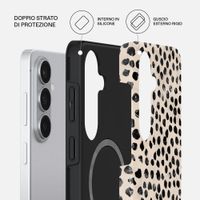 Burga Cover Posteriore Resistente con MagSafe Samsung Galaxy S26 Plus - Almond Latte