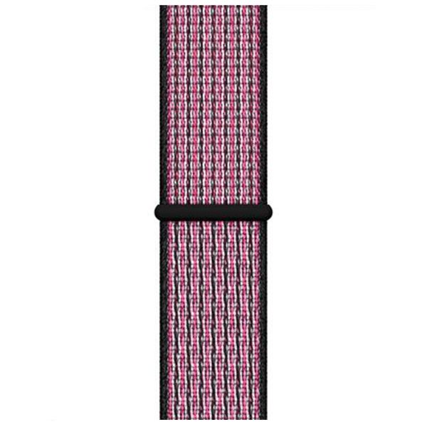 Apple Cinturino Nike Sport Loop Apple Watch | 38/40/41/42 mm - Black / Pink Blast