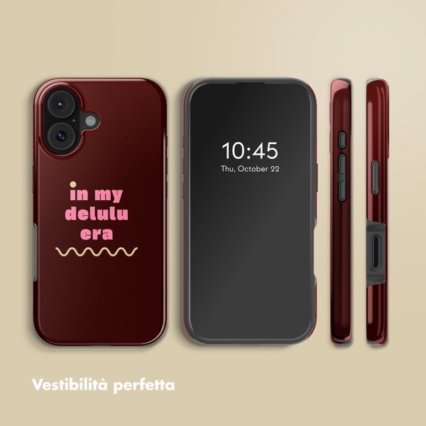 Selencia Cover posteriore Vivid con MagSafe Apple iPhone 17 - Delulu
