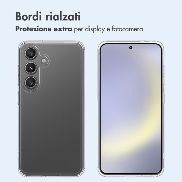 imoshion Cover posteriore protettiva Samsung Galaxy S25 Plus - Trasparente