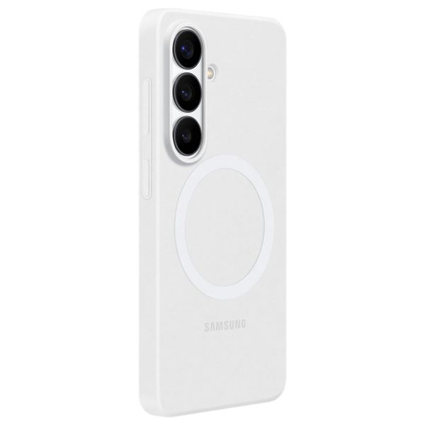 Samsung Backcover magnetico in silicone Samsung Galaxy S26 Plus - White