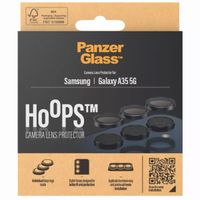 PanzerGlass Pellicole protettive fotocamera Hoops Optic Rings Samsung Galaxy A35 - Nero