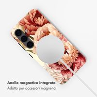 Selencia Cover posteriore Vivid con MagSafe Samsung Galaxy S24 - Vintage Peony